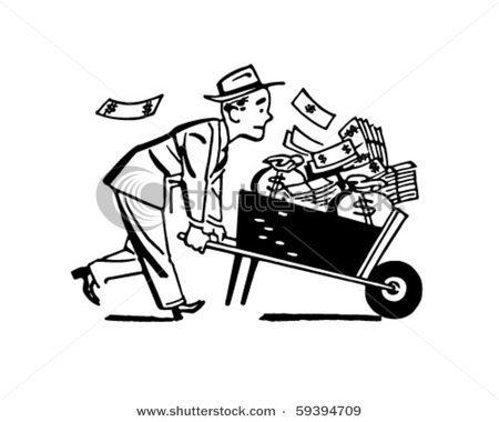 stock-vector-wheelbarrow-of-cash-retro-clip-art-59394709