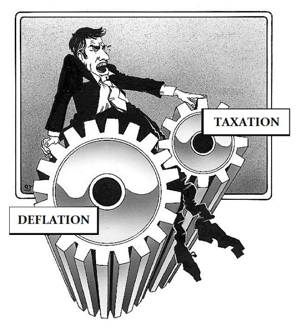 Taxation-Deflation