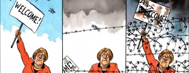 Merkel-Welcome