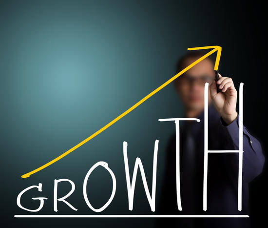 Growth Stock Increase Gain Improve