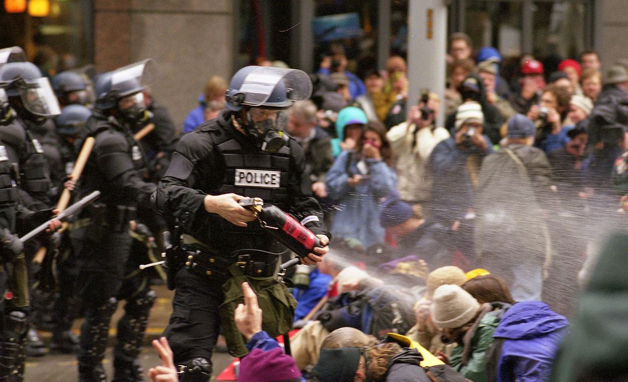 1280px-WTO protests in Seattle November 30 1999